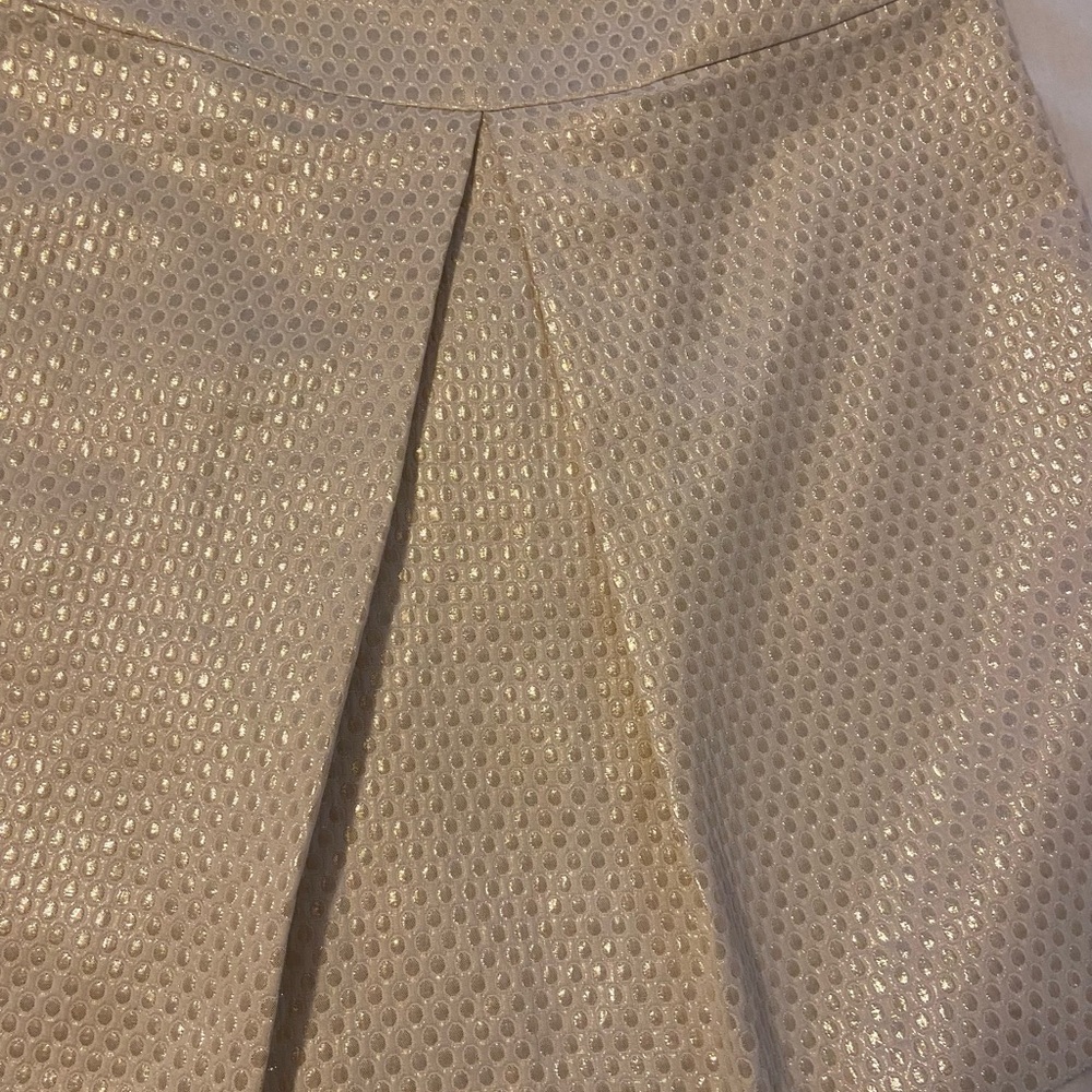 Women’s Gymboree Gold A-Line Pleated Skirt 14